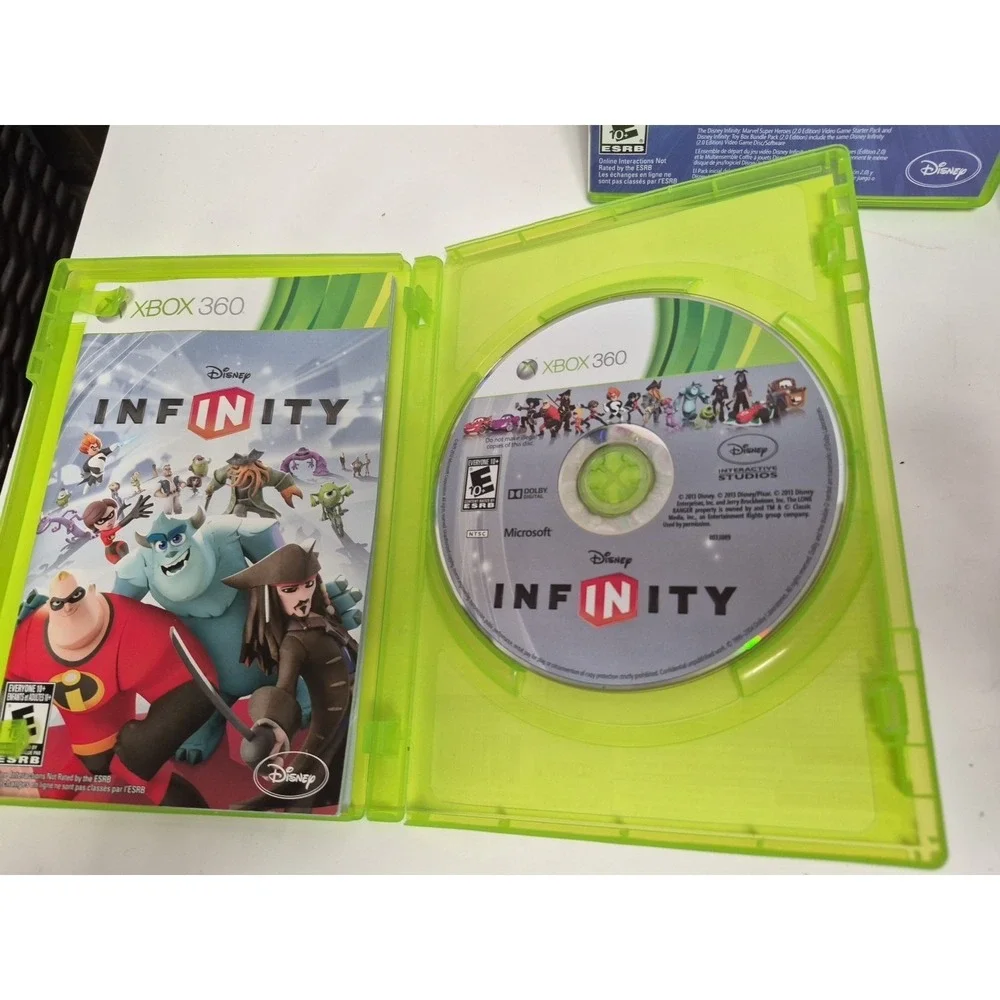 Lot Of 3 X Box 360 DVDs 1,2 &,3, Disney Infinity Gaming Fun